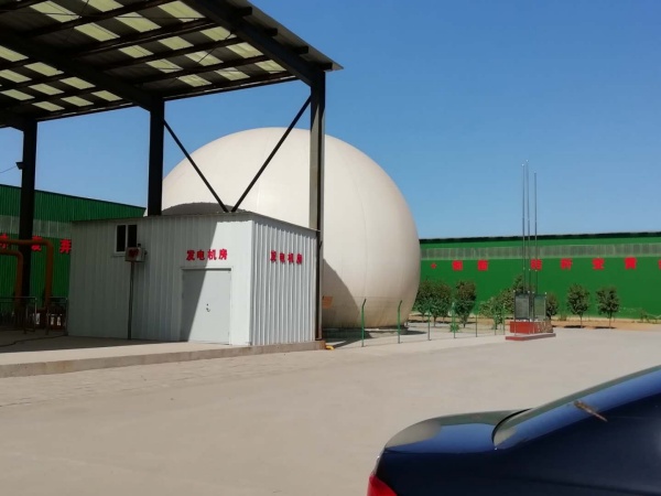 Planta de generación de energía a partir de biogás